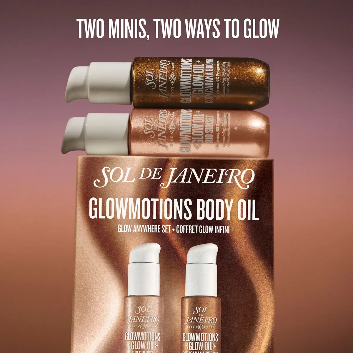 Glowmotions™ Body Oil Glow Anywhere Set | Limited Edition