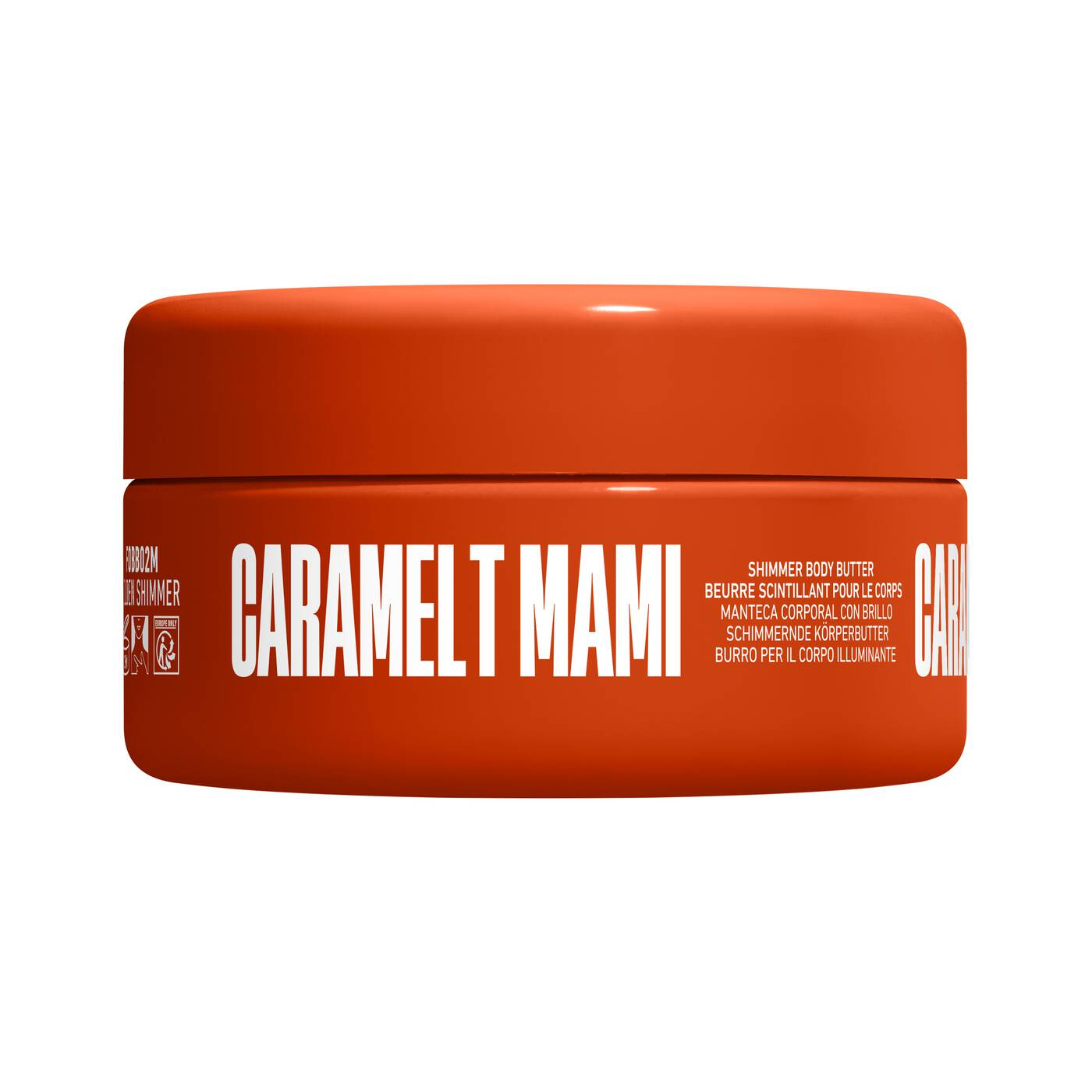 NYX-FAT OIL BODY BUTTER CARAMELT MAMI Golden shimmer, whipped caramel body butter