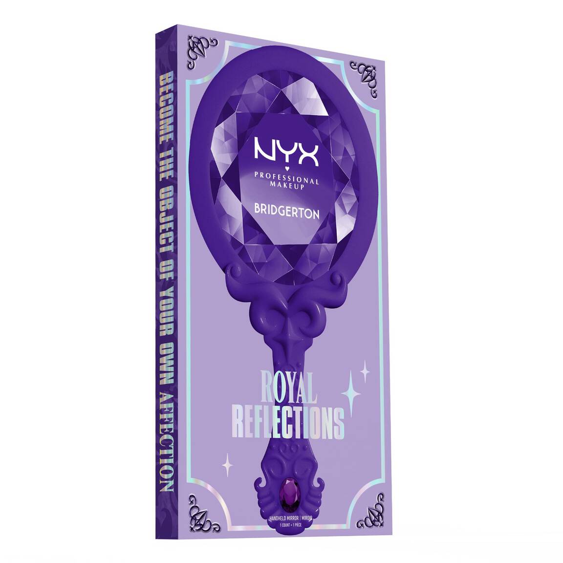 Nyx-Bridgerton Royal Reflections Handheld Mirror