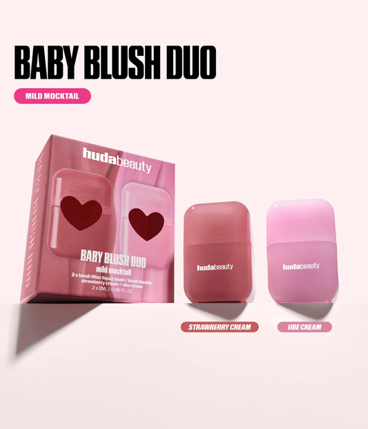 BABY BLUSH MILD MOCKTAIL DUO KIT- Strawberry Cream & Ube Cream