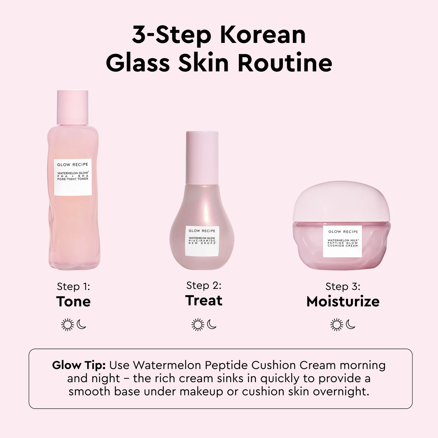 Watermelon Milk Peptide Cushion Cream Refillable Moisturizer