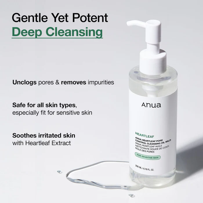 Heartleaf Pore Cleansing Oil Mild