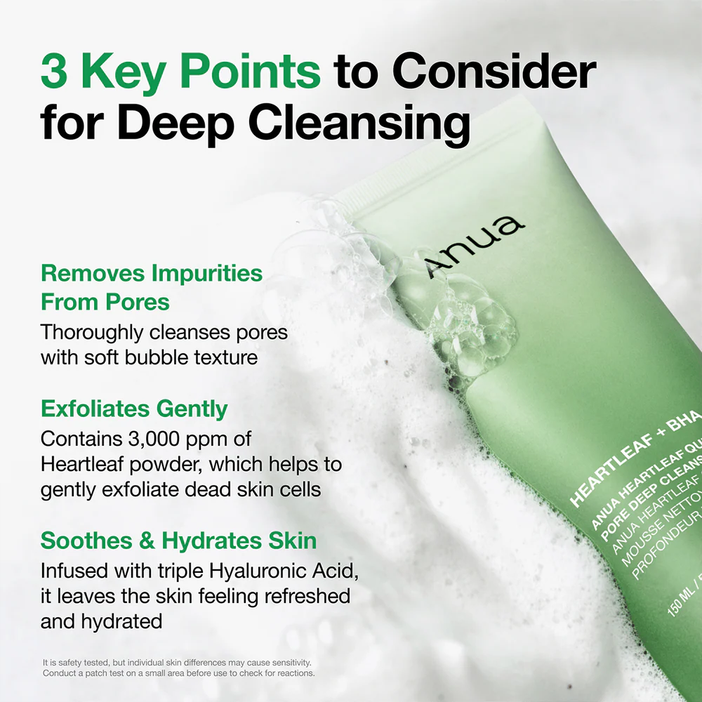 Heartleaf Quercetinol Pore Deep Cleansing Foam