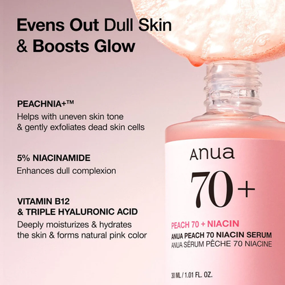 Peach 70 Niacin Serum