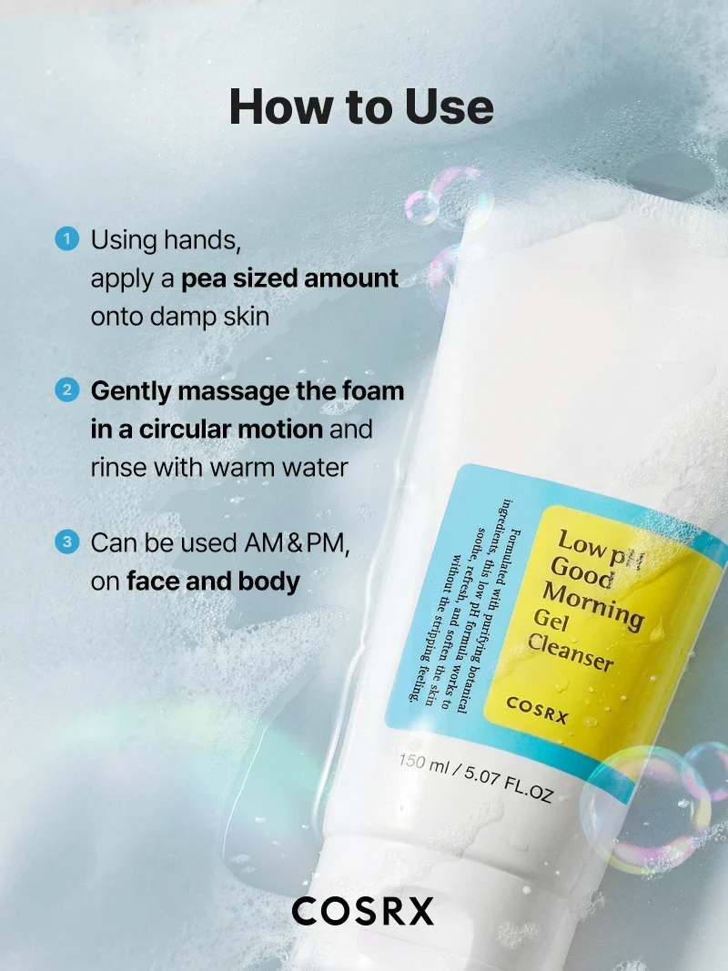 Low pH Good Morning Gel Cleanser 150ml