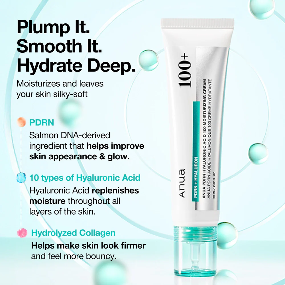 PDRN Hyaluronic acid 100 Moisture Cream