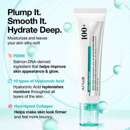 PDRN Hyaluronic acid 100 Moisture Cream