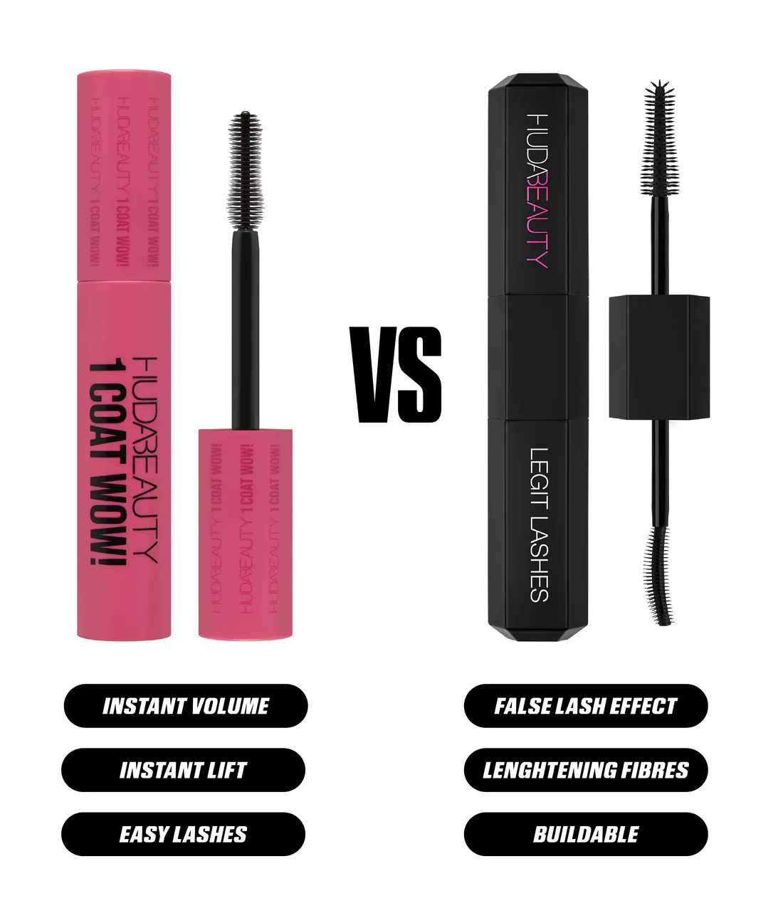 1 COAT WOW! EXTRA VOLUMIZING AND LIFTING MASCARA
