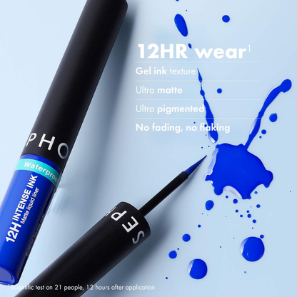 12H Intense Ink Liner - Matte Liquid Eyeliner 2.8ml