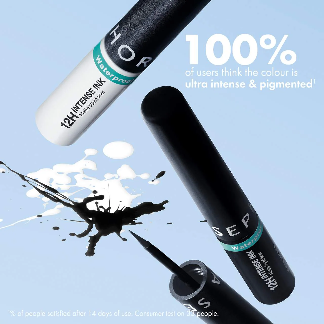 12H Intense Ink Liner - Matte Liquid Eyeliner 2.8ml