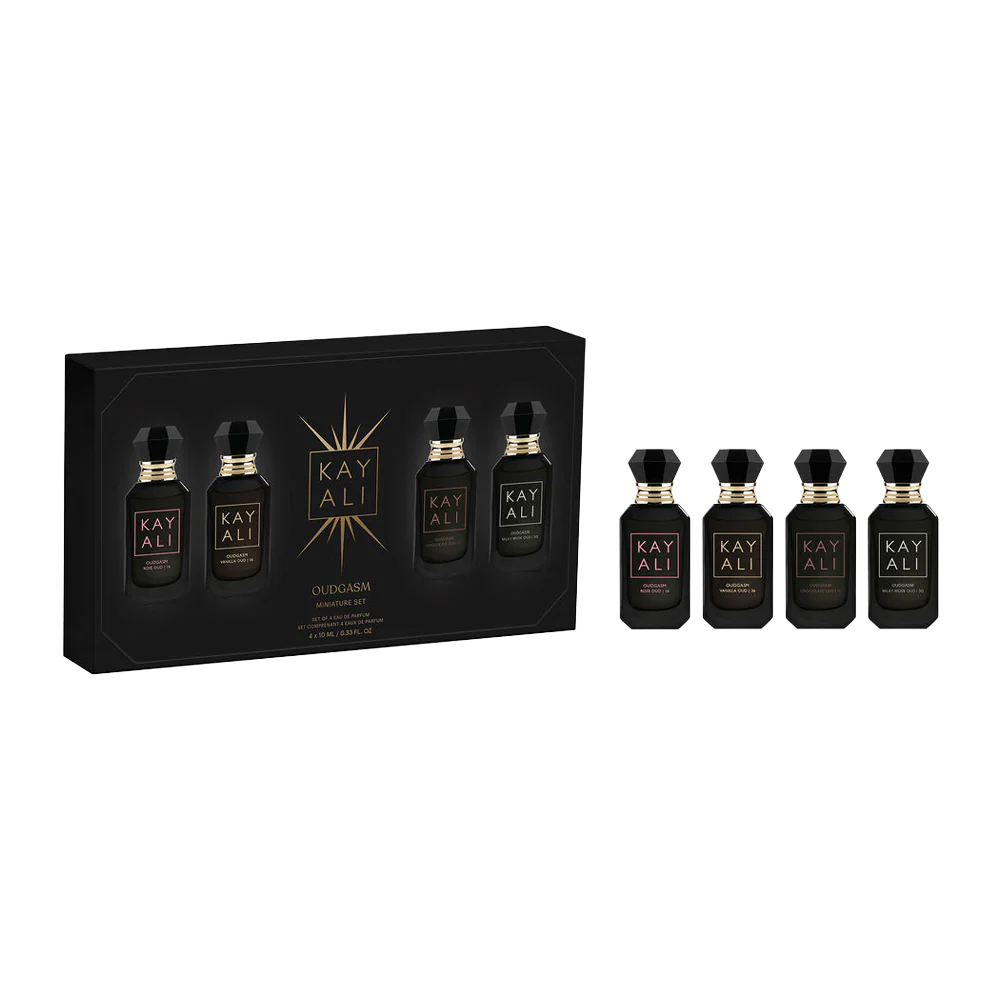 Oudgasm  Miniature Set (Cafe, Rose, Tobacco, Vanilla)