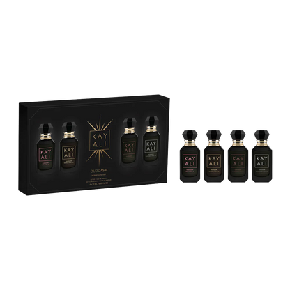 Oudgasm  Miniature Set (Cafe, Rose, Tobacco, Vanilla)