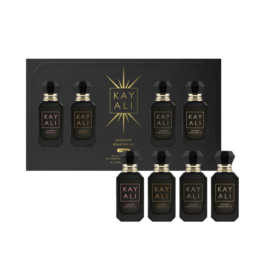 Oudgasm  Miniature Set (Cafe, Rose, Tobacco, Vanilla)