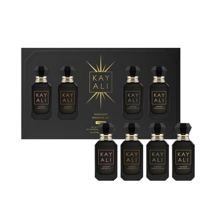 Oudgasm  Miniature Set (Cafe, Rose, Tobacco, Vanilla)