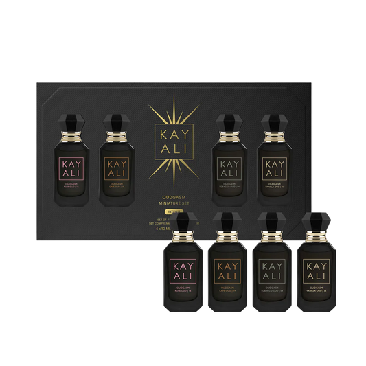Oudgasm  Miniature Set (Cafe, Rose, Tobacco, Vanilla)