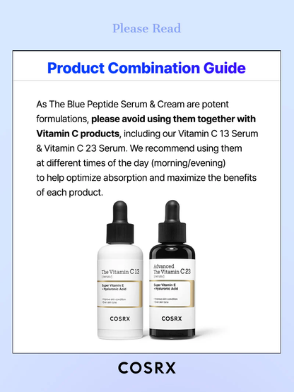 The Blue Peptide Bakuchiol Plump Glow Serum
