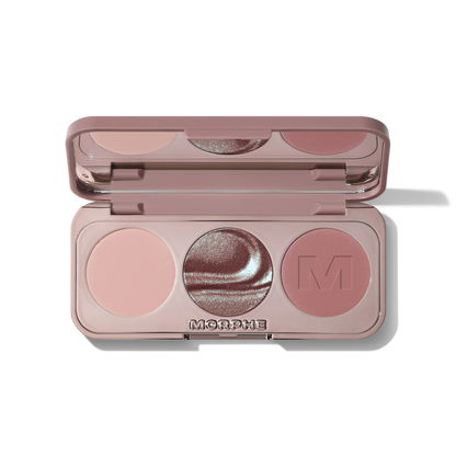 ChromaPlus Eyeshadow Trio & M300 Dual-Ended Eyeshadow Brush Bundle