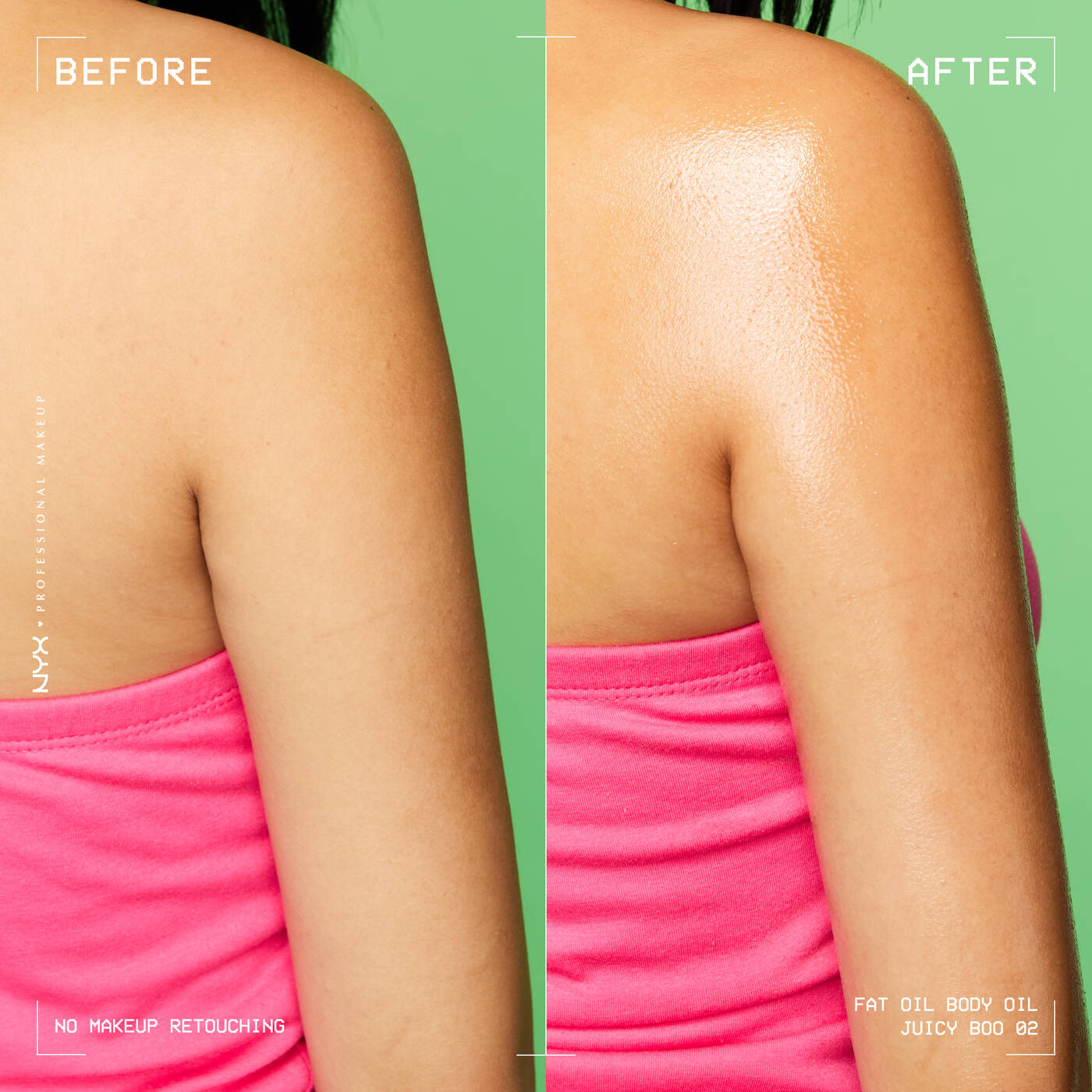 NYX-Fat Oil Body Oil Juicy Boo Clementine & Mango Scent Body Oil with a tinted brightening finish
