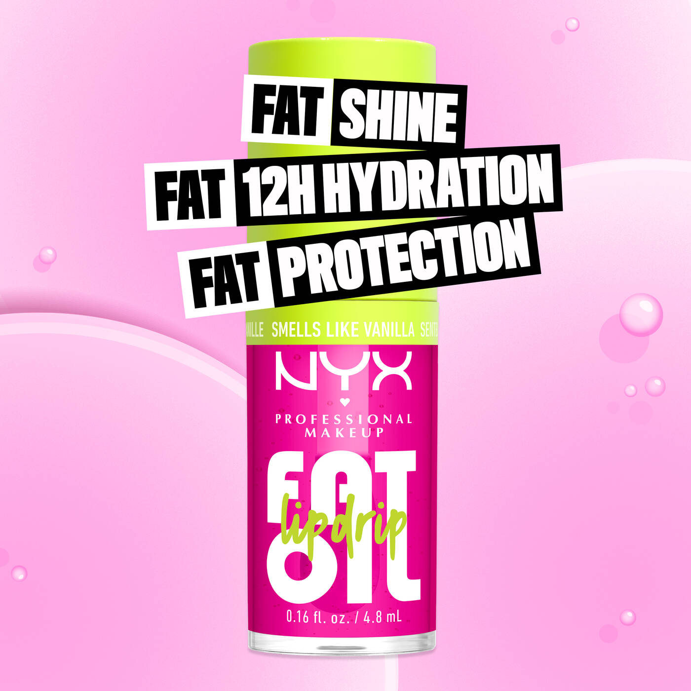 NYX-FAT OIL LIP & BODY KIT SUGA BADDIE 3-piece vanilla body care set for baddies on the go