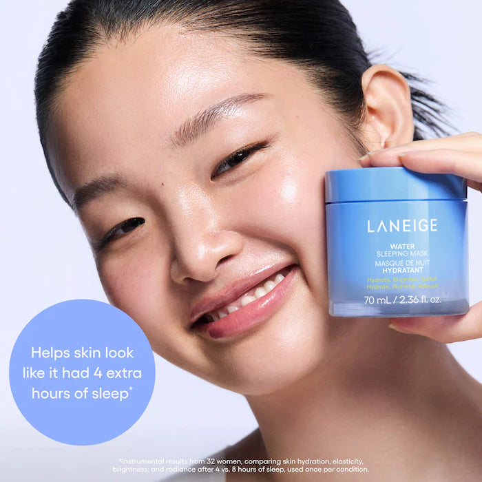 LANEIGE 
Water Sleeping Mask for Moisture Barrier Support with Niacinamide & Squalane
