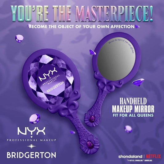 Nyx-Bridgerton Royal Reflections Handheld Mirror