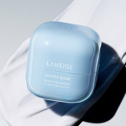 LANEIGE  Water Bank Blue Hyaluronic Cream Moisturizer for Moisture Barrier Repair