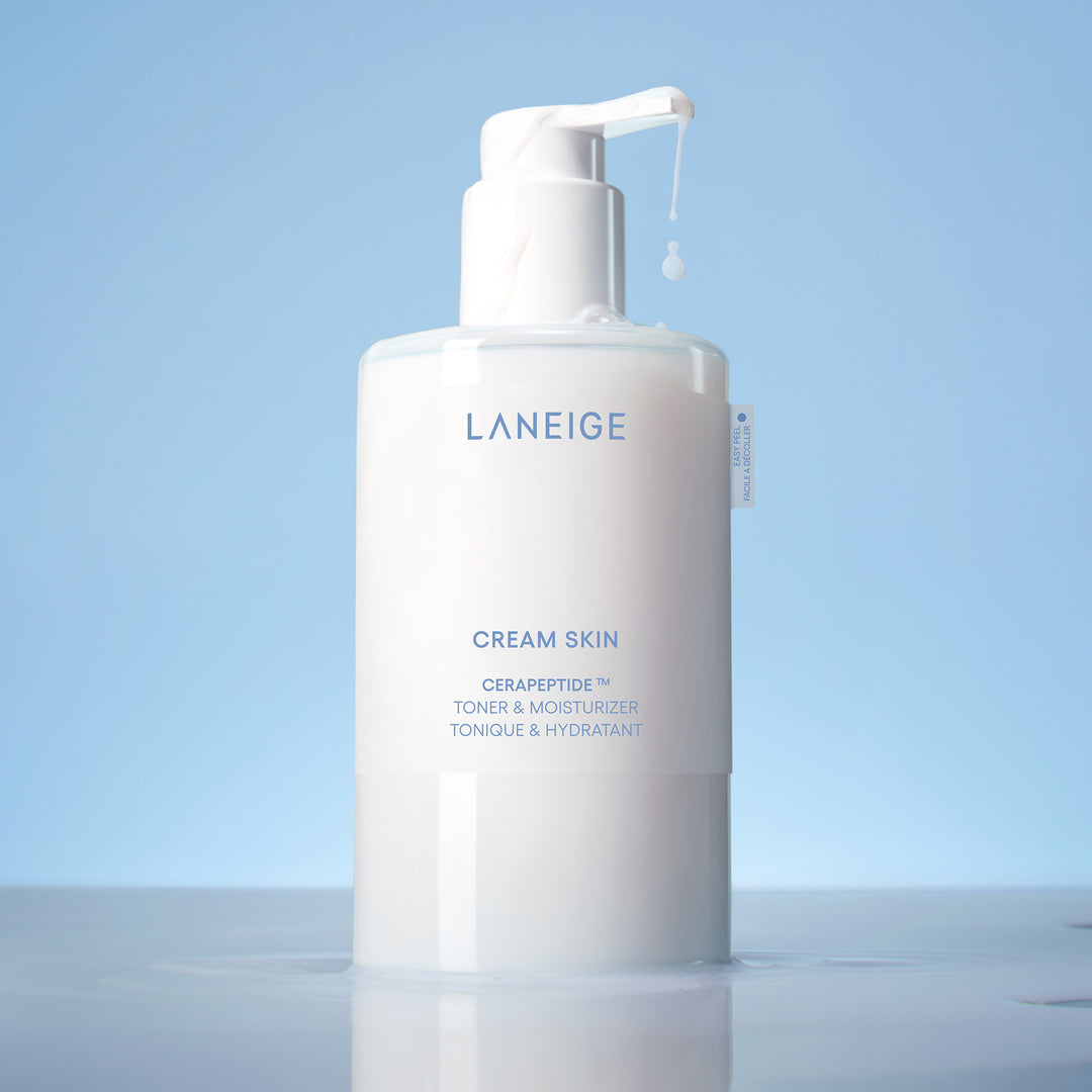 LANEIGE  Cream Skin Milky Toner with Ceramides & Peptides for Nourishing Hydration