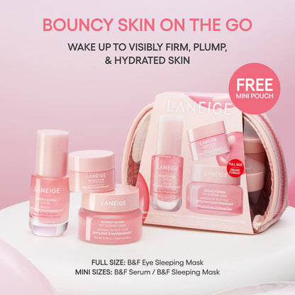 LANEIGE  Bouncy Skin On the Go Set for Plumping and Firming