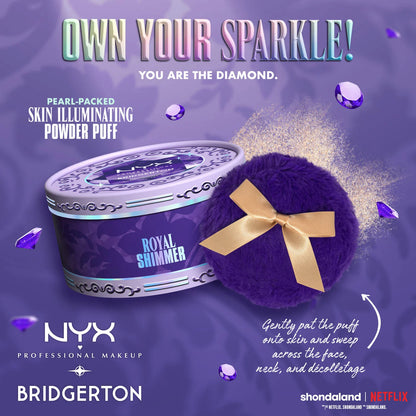 NYX-Bridgerton Royal Shimmer Skin Illuminating Puff