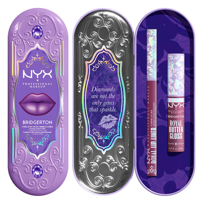 NYX-Bridgerton Royal Treasures 2-Piece Lip Kit