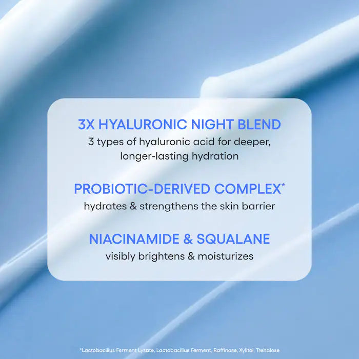 LANEIGE 
Water Sleeping Mask for Moisture Barrier Support with Niacinamide & Squalane