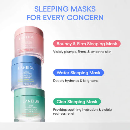 LANEIGE 
Water Sleeping Mask for Moisture Barrier Support with Niacinamide & Squalane