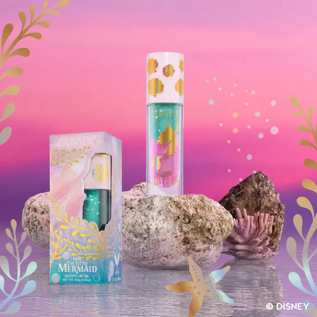 ColourPop and The Little Mermaid  Find Your Voice- lip oil 🐚 Limited Edition