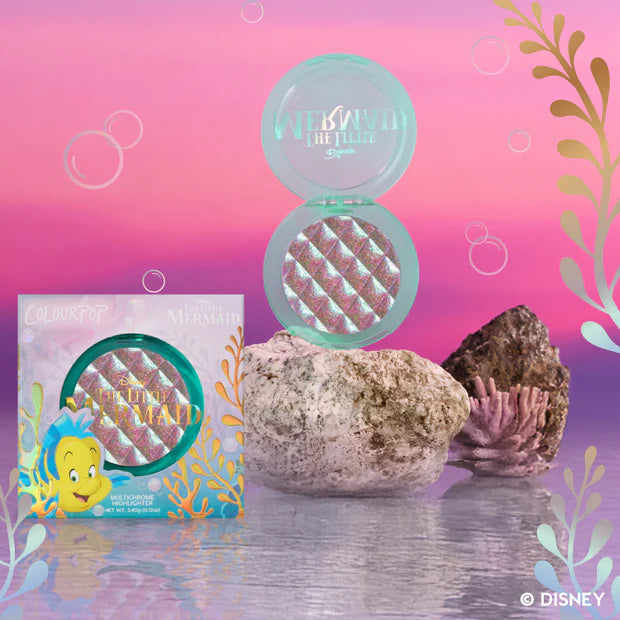 ColourPop and The Little Mermaid Multichrome Highlighter 🐚 Limited Edition