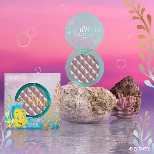 ColourPop and The Little Mermaid Multichrome Highlighter 🐚 Limited Edition