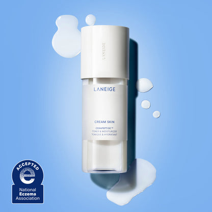 LANEIGE  Cream Skin Milky Toner with Ceramides & Peptides for Nourishing Hydration