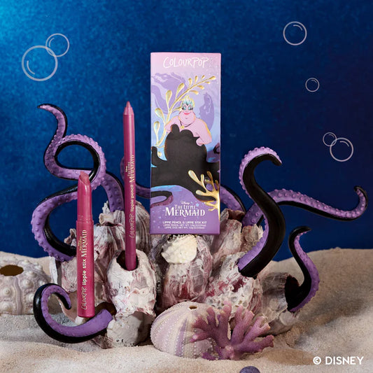 ColourPop and The Little Mermaid Ursula Lip Kit🐚 Limited Edition