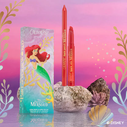 ColourPop and The Little Mermaid Ariel Lip Kit🐚 Limited Edition