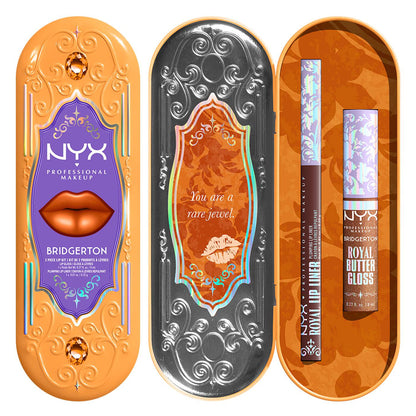 NYX-Bridgerton Royal Treasures 2-Piece Lip Kit