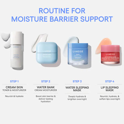 LANEIGE 
Water Sleeping Mask for Moisture Barrier Support with Niacinamide & Squalane
